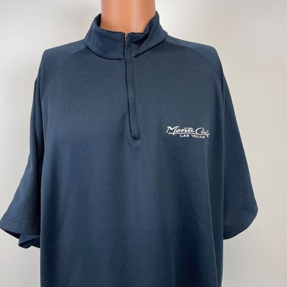 Nike Golf Monte Carlo Sphere Dry Polo Shirt Mens Size 2XL Blue Las Vegas - Picture 1 of 5